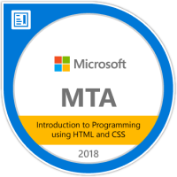 mta-introduction-to-programming-using-html-and-css-certified-2018